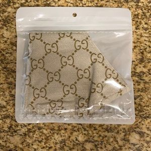 A gucci face mask